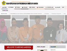 Tablet Screenshot of bkdkarimun.com